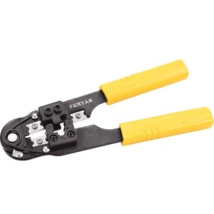 ALICATE CRIMPAR RJ45 FERTAK 1034