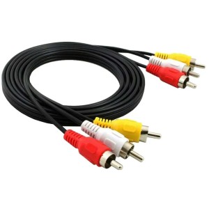 CABO 3+3 RCA AUDIO+VIDEO 1,5M